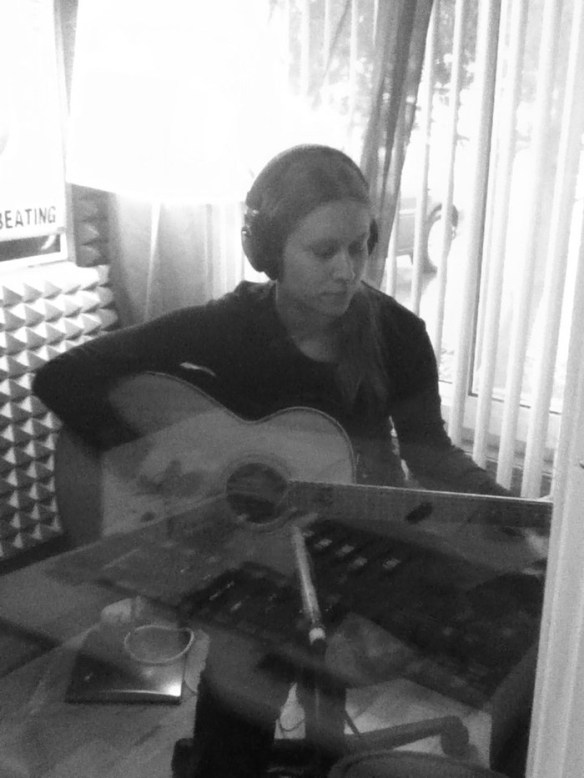 Allison Merten Recording at Willie Martinez's Studio