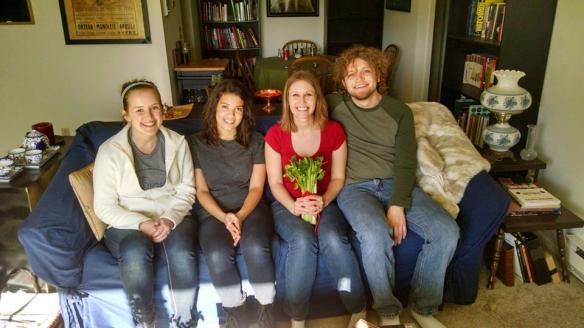 The "Horoscope" Team Kathleen McCarthy, Taylor Peters, Allison Merten, Caleb Behnke