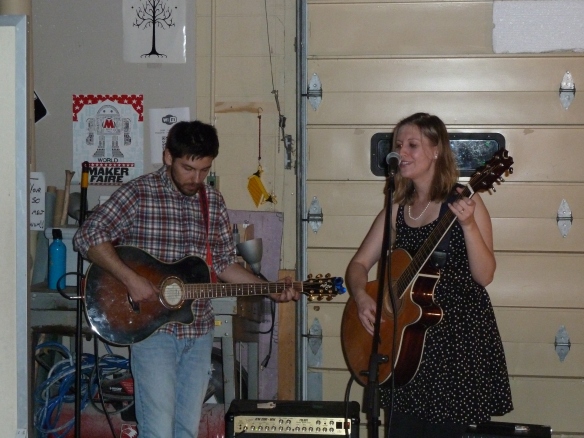 Allison Merten and Jimmy Murn at Evolution Arts Collective Photo by Caleb Behnke