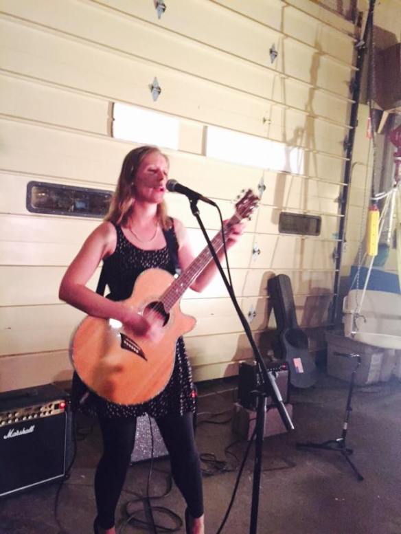 Allison Merten at Evolution Arts Collective Photo by Yasir Alhumaidan