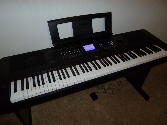 Allison Merten Yamaha DGX650B Full Sized Keyboard