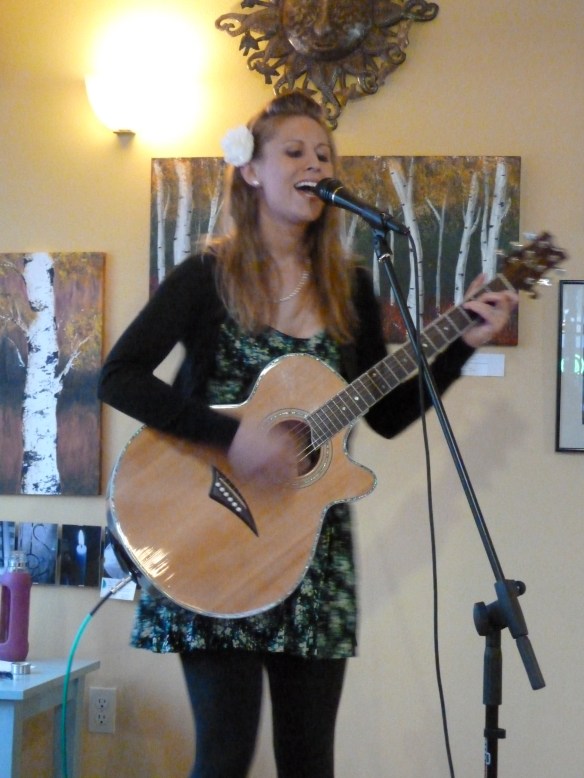 Allison Merten at Tuvalu Coffeehouse