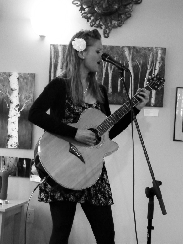 Allison Merten at Tuvalu Coffeehouse