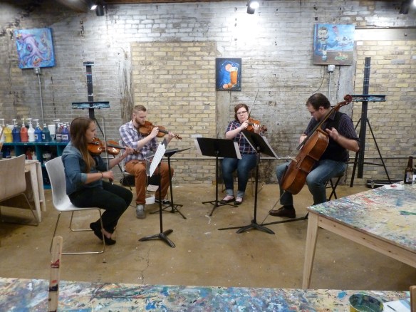 Echleon String Quartet @ PaintBar Madison